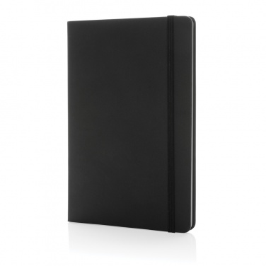 Logo trade promotional gift photo of: Craftstone A5 recycled kraft and stonepaper notebook