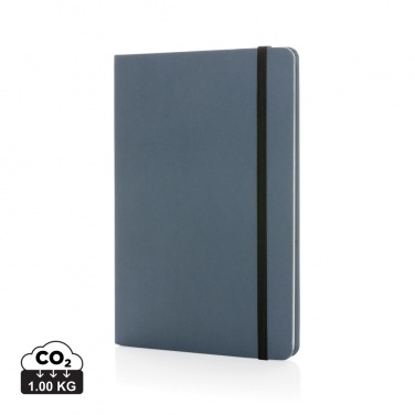 Logo trade promotional merchandise image of: Craftstone A5 recycled kraft and stonepaper notebook