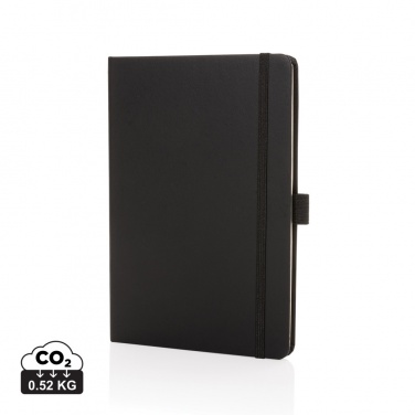 Logo trade promotional gifts image of: Sam A5 RCS certified bonded leather classic notebook