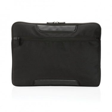 Logotrade promotional products photo of: Swiss Peak AWARE™ RPET Voyager 15.6" laptop sleeve