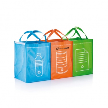 Logo trade promotional products picture of: 3pcs recycle waste bags