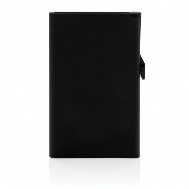 Logo trade corporate gifts image of: Standard aluminium RFID cardholder