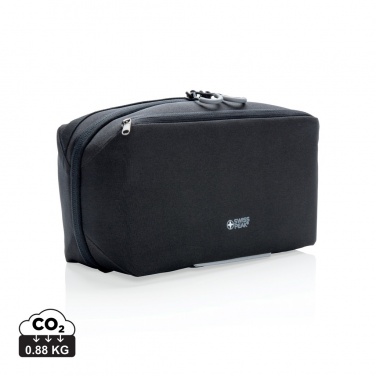 Logo trade promotional gifts image of: Swiss Peak AWARE™ toiletry bag PVC free
