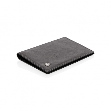 Logo trade promotional gifts image of: RFID anti-skimming passport holder