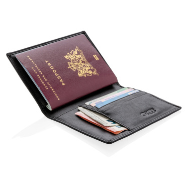 Logo trade promotional items image of: RFID anti-skimming passport holder