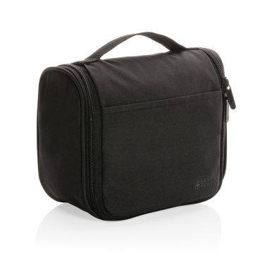 Logo trade promotional giveaway photo of: Swiss Peak Lohan AWARE™ Toiletry bag