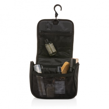 Logo trade business gift photo of: Swiss Peak Lohan AWARE™ Toiletry bag