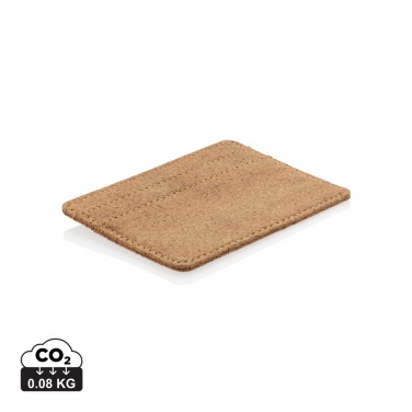 Logotrade corporate gift image of: Cork secure RFID slim wallet
