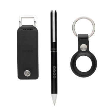 Logo trade promotional item photo of: SP Tula RCS certified rPU 3 piece deluxe gift set