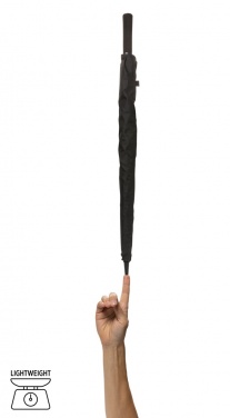Logotrade promotional products photo of: Swiss Peak Aware™ Ultra-light manual 25” Alu umbrella