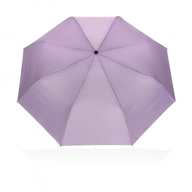 Logo trade corporate gift photo of: 21" Impact AWARE™ 190T mini auto open umbrella