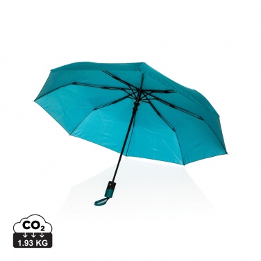 Logo trade promotional items picture of: 21" Impact AWARE™ 190T mini auto open umbrella