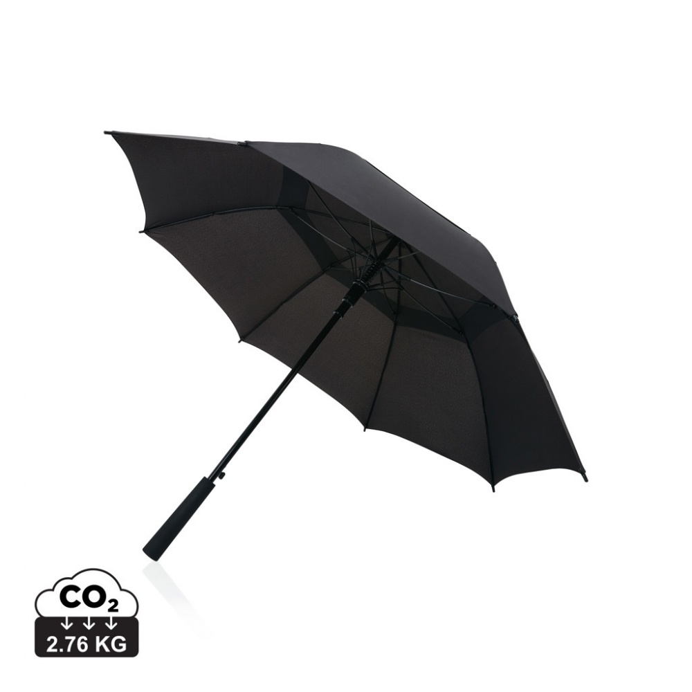 Logo trade promotional gift photo of: Swiss peak AWARE™ Tornado 23” storm umbrella