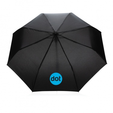 Logotrade promotional merchandise picture of: 21" Impact AWARE™ RPET 190T mini auto open umbrella