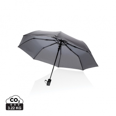 Logotrade promotional giveaway image of: 21" Impact AWARE™ RPET 190T mini auto open umbrella