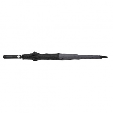 Logo trade promotional merchandise image of: 27" Impact AWARE™ RPET 190T auto open stormproof umbrella