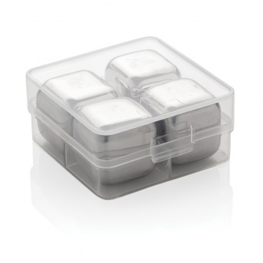Logotrade corporate gifts photo of: Re-usable stainless steel ice cubes 4pc
