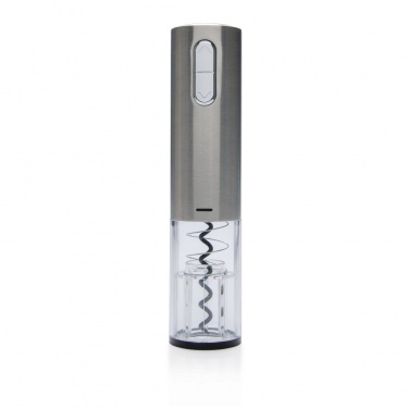 Logo trade promotional giveaways image of: Electric wine opener - USB rechargeable