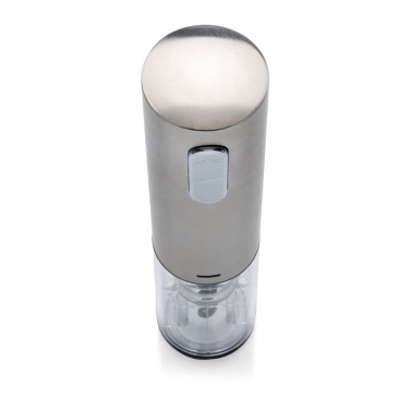 Logo trade promotional merchandise image of: Electric wine opener - USB rechargeable