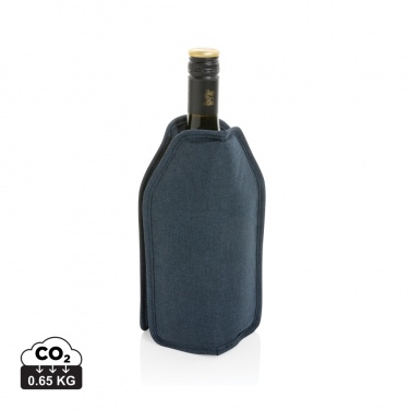 Logo trade corporate gifts image of: Vino AWARE™ RPET wine cooler sleeve