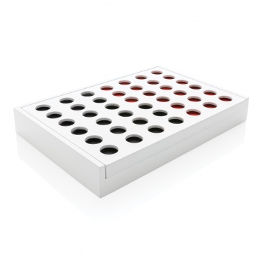 Logo trade corporate gifts picture of: Connect four wooden game