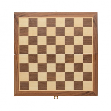 Logo trade advertising products picture of: Luxury wooden foldable chess set