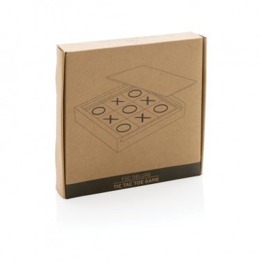 Logo trade corporate gifts image of: Deluxe Tic Tac Toe game