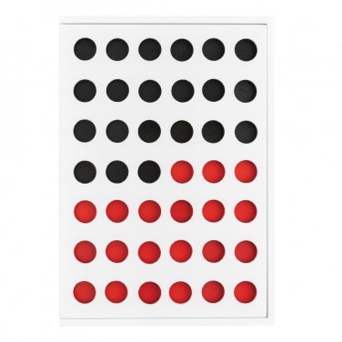 Logo trade promotional gifts image of: Connect four wooden game