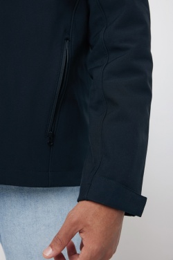 Logo trade business gift photo of: Iqoniq Makalu men recycled polyester soft shell jacket