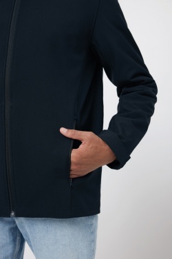 Logo trade advertising product photo of: Iqoniq Makalu men recycled polyester soft shell jacket