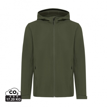 Logotrade advertising products photo of: Iqoniq Makalu men recycled polyester soft shell jacket