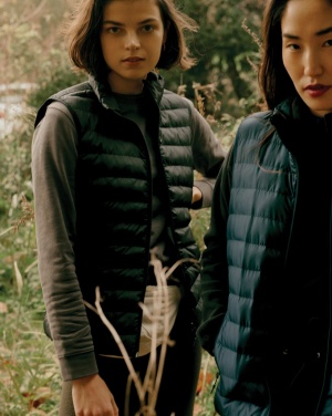 Logo trade promotional giveaways picture of: Iqoniq Meru women recycled polyester bodywarmer