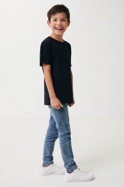Logo trade promotional gifts image of: Iqoniq Koli kids lightweight recycled cotton t-shirt