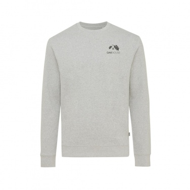 Logo trade advertising products picture of: Iqoniq Denali recycled cotton crew neck undyed