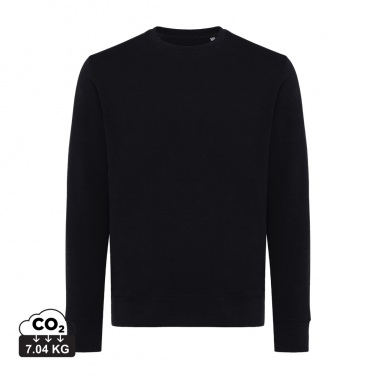 Logo trade promotional giveaway photo of: Iqoniq Etosha lightweight recycled cotton crew neck