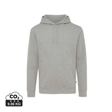 Logo trade business gifts image of: Iqoniq Torres recycled cotton hoodie undyed