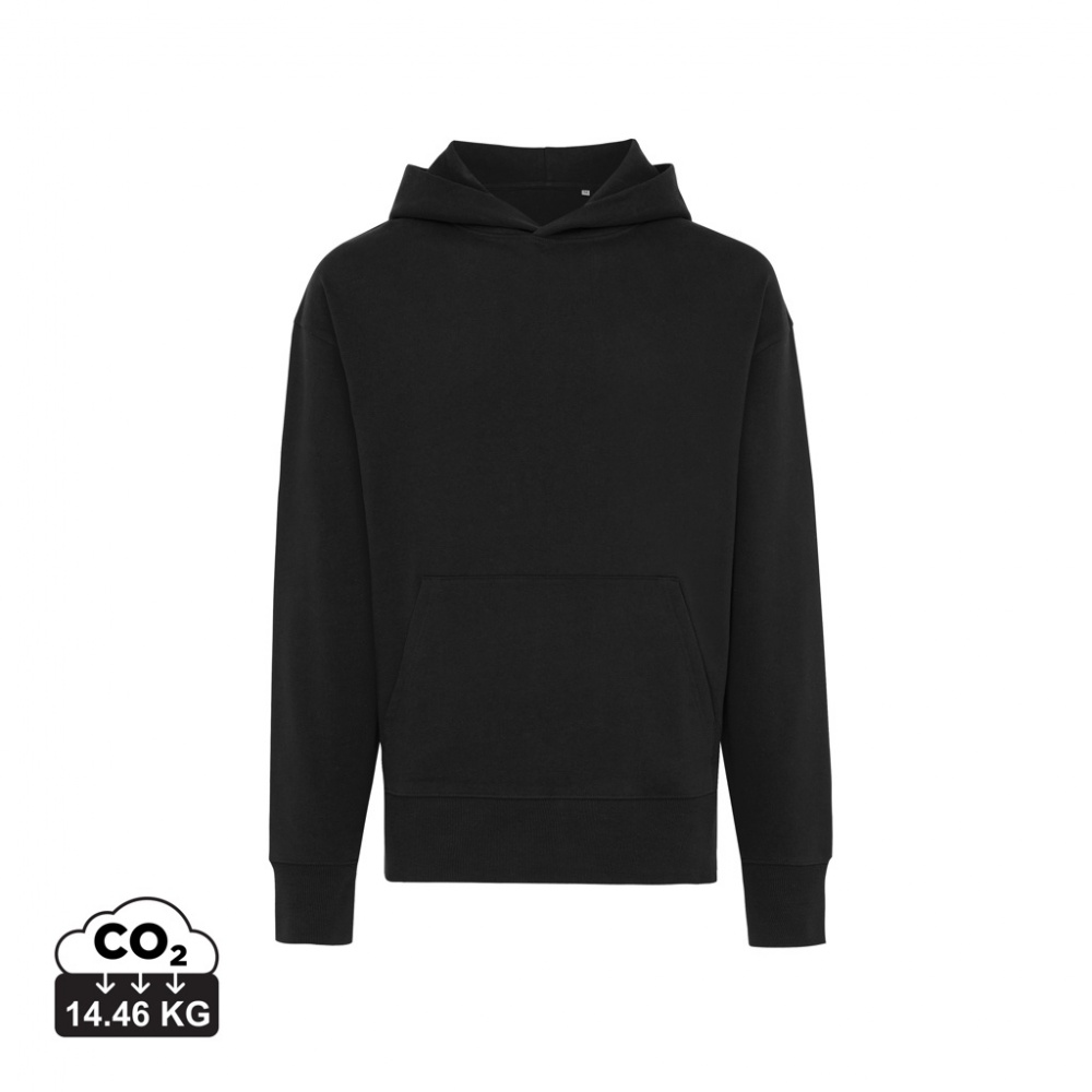 Logotrade promotional product image of: Iqoniq Yoho recycled cotton relaxed hoodie