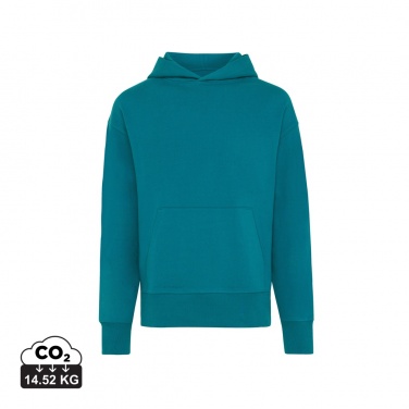 Logo trade promotional giveaways picture of: Iqoniq Yoho recycled cotton relaxed hoodie