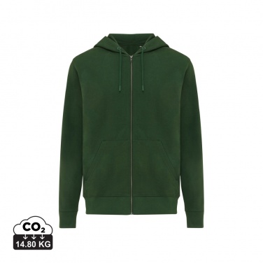 Logo trade promotional products picture of: Iqoniq Abisko recycled cotton zip through hoodie