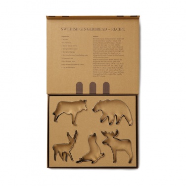 Logotrade promotional gift picture of: VINGA Nordic big 5 cookie cutter 5-piece set