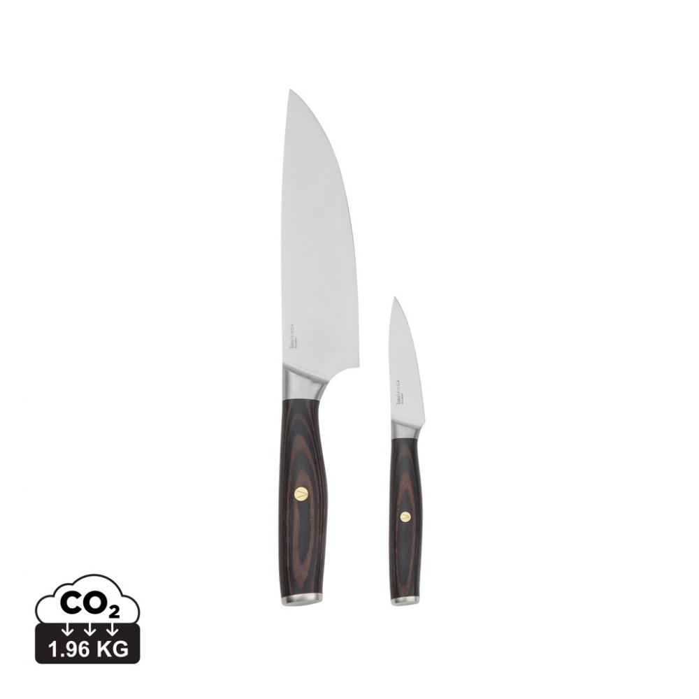 Logotrade promotional gift image of: VINGA Tara RCS recycled steel chef's set