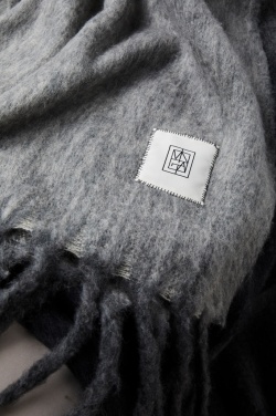 Logo trade advertising products picture of: Vinga Saletto wool blend blanket