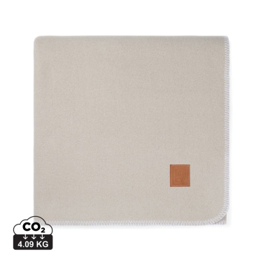 Logo trade promotional merchandise image of: VINGA Moulton GRS RPET blanket