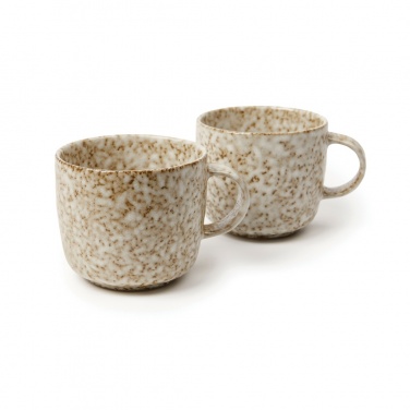 Logotrade promotional gift picture of: VINGA Nuvem stoneware mug, 2 pcs set