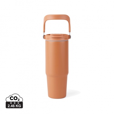 Logo trade advertising products image of: VINGA Eos trek RCS recycled SS 880 ML thermos bottle