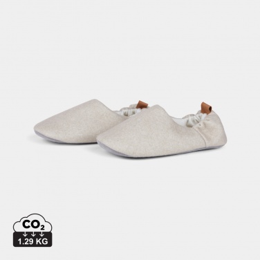 Logo trade advertising products picture of: VINGA Moulton RCS RPET slippers S/M