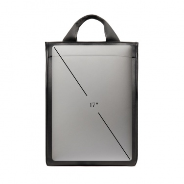 Logotrade promotional item picture of: VINGA Bermond RCS recycled PU backpack