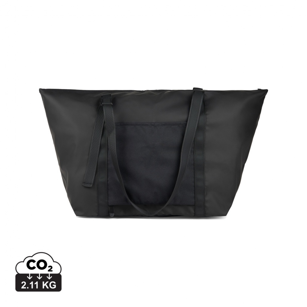 Logo trade advertising product photo of: VINGA Livorno GRS recycled polyester weekend bag