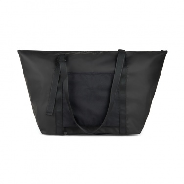 Logo trade promotional gifts image of: VINGA Livorno GRS recycled polyester weekend bag