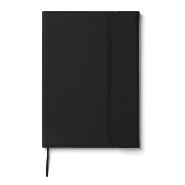 Logo trade promotional giveaways picture of: VINGA Baltimore GRS certified paper & PU notebook